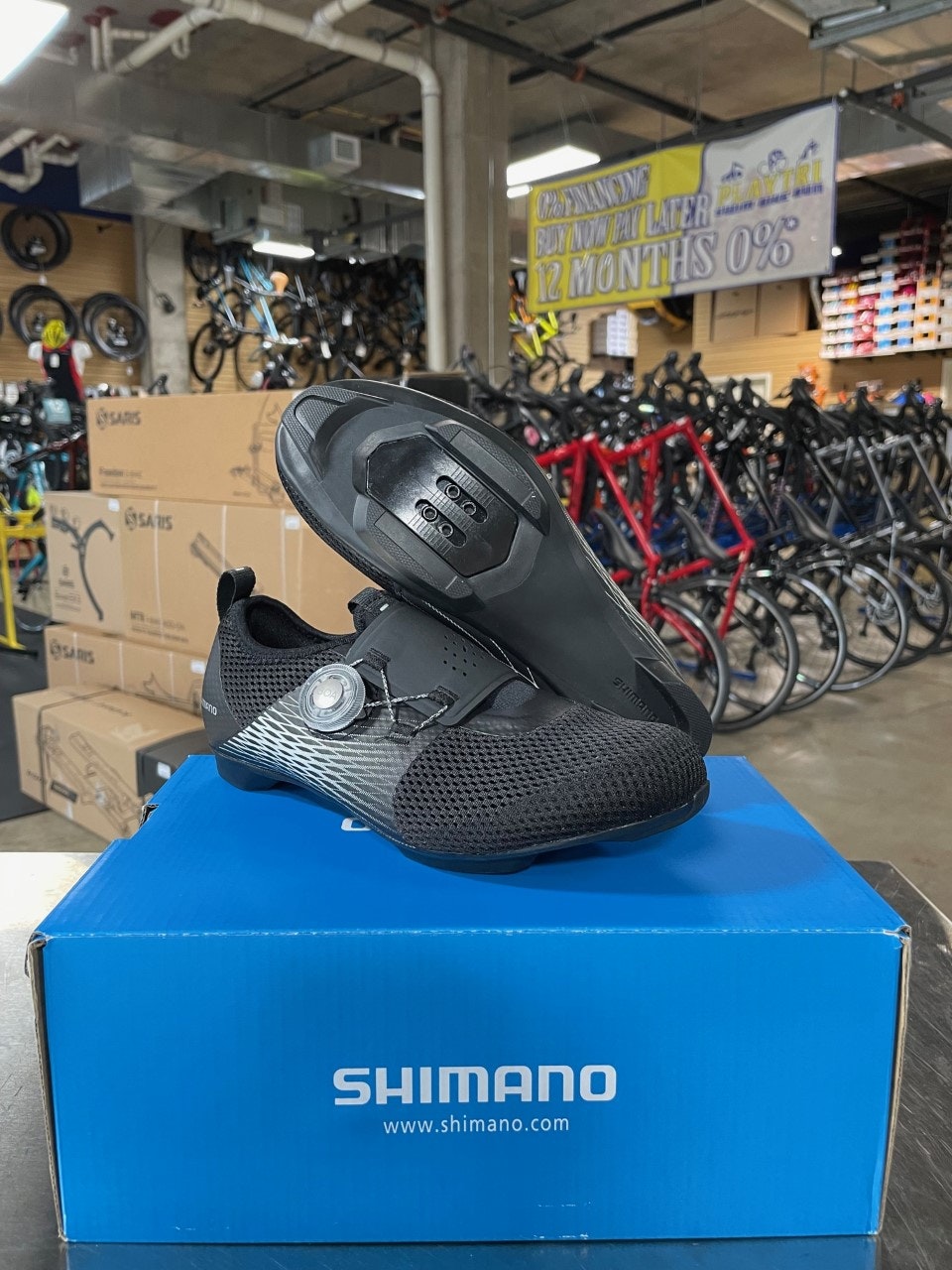 Shimano IC-500 Womens Cycling Shoe Black 2022