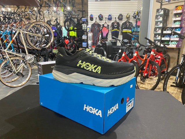 Men   s Hoka Bondi 7 Blue Graphite/Butterfly