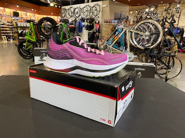Womens Saucony Endorphin Shift 2; Razzle/Lime