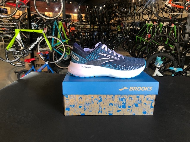 Brooks Womens Glycerin 20 Peacoat/Ocean/Pastel Lilac