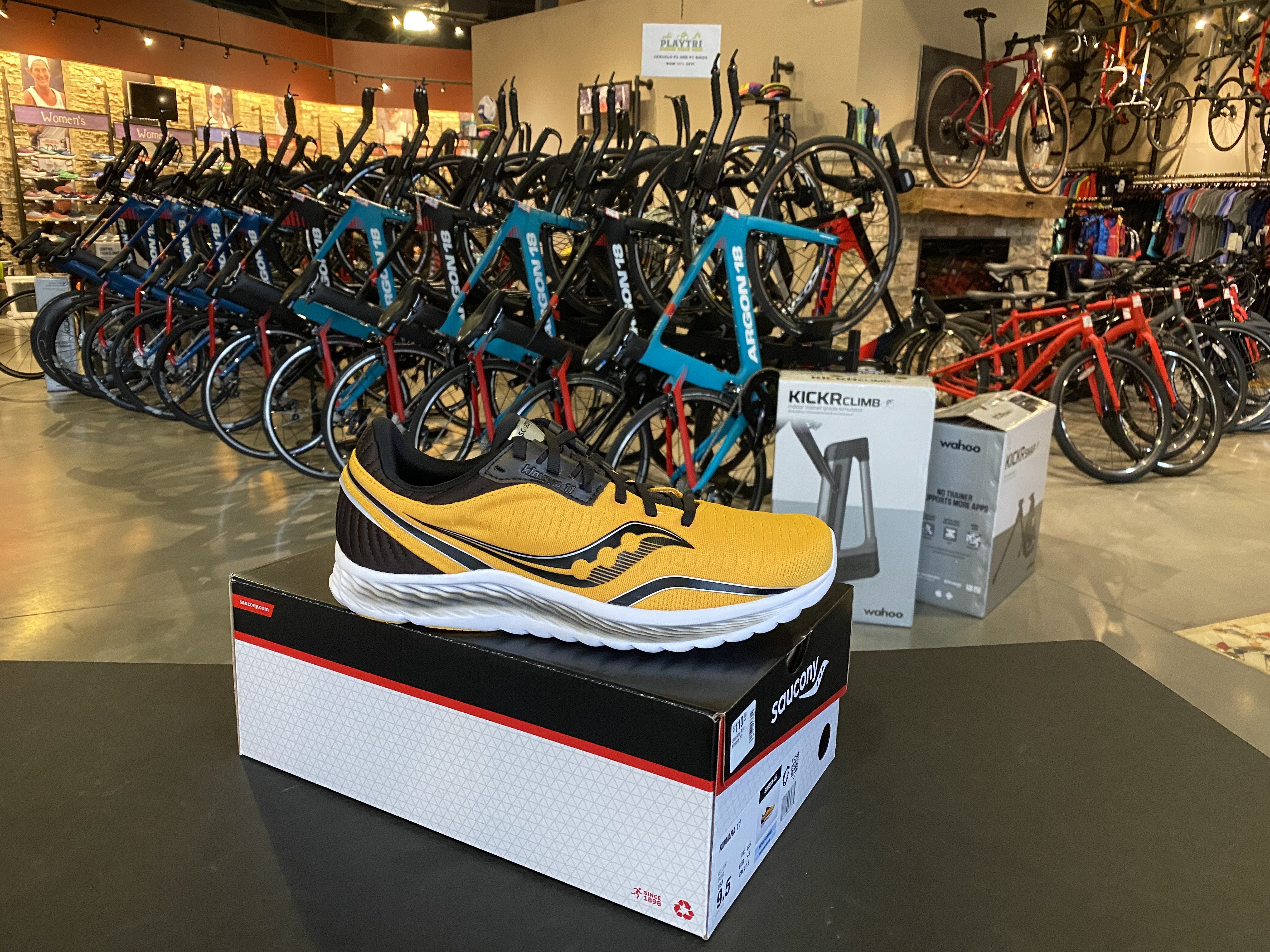 Saucony Mens Kinvara 11 Yellow