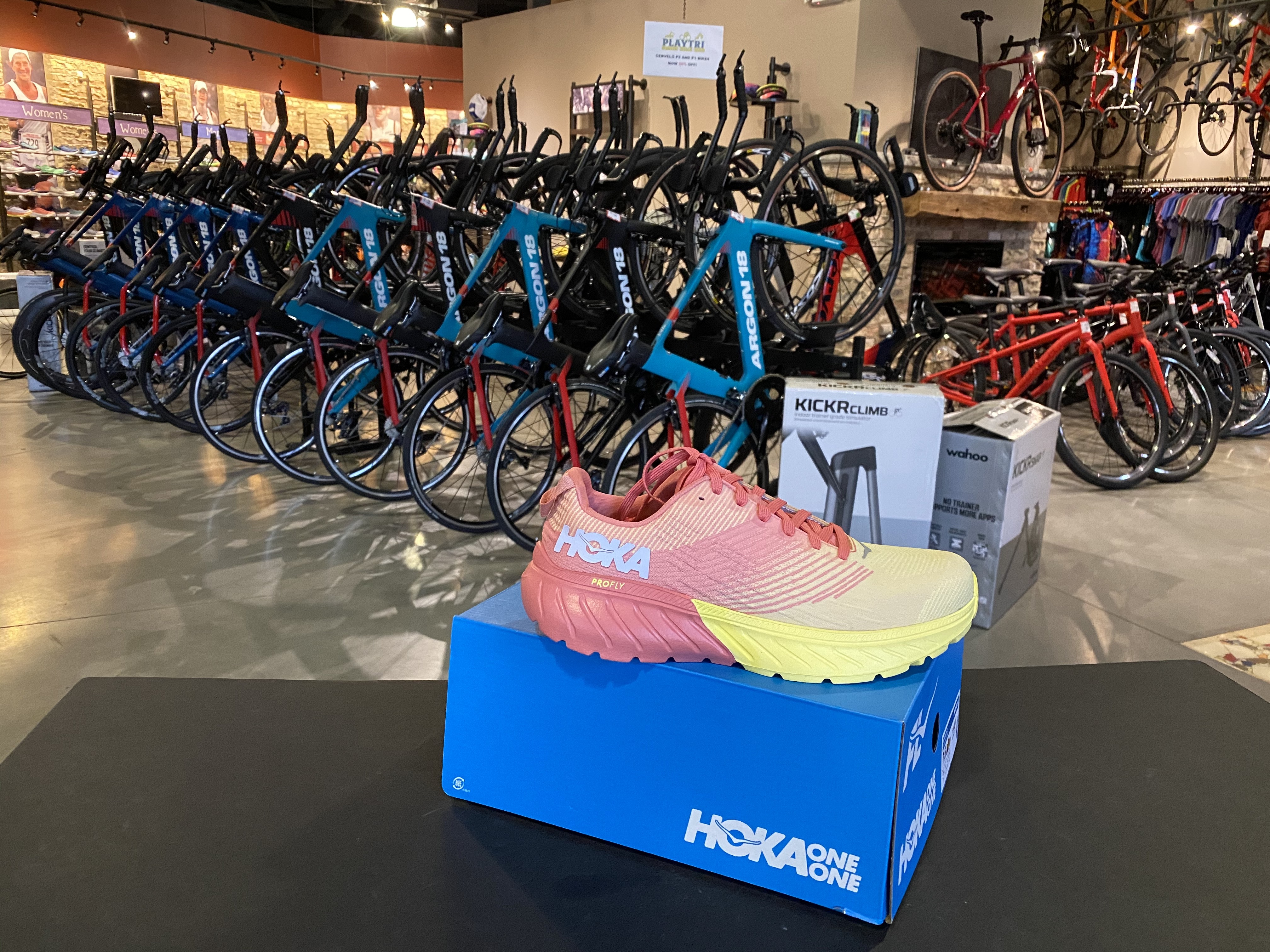 Hoka Womens Mach 3 Lantana/Limelight