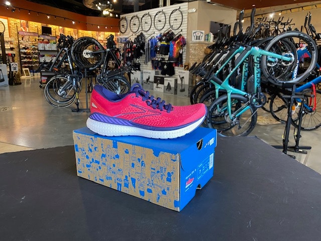 Womens Brooks Glycerin 19 Barberry/Purple/Calypso