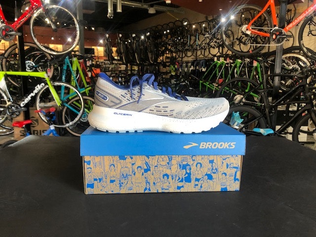 Brooks Mens Glycerin 20 Alloy/Grey/Blue Depths