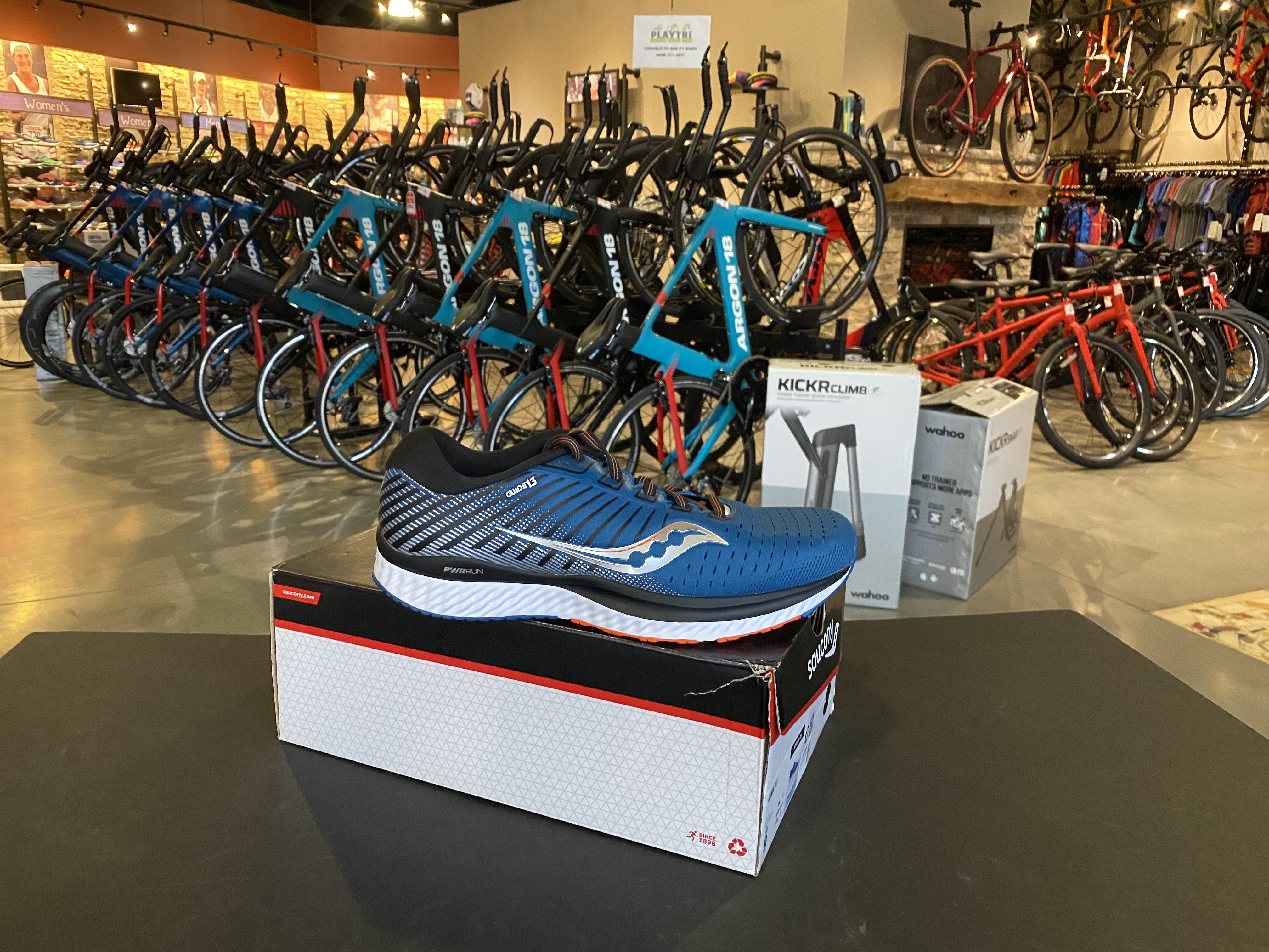 Saucony Mens Guide 13 Blue/Silver