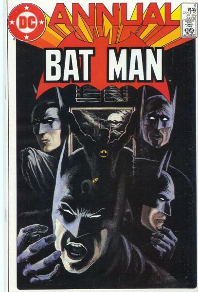 Batman Annual 9 The Four Faces Of Batman