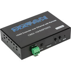Ocean Matrix OMX-10HMIP0002 H.264 1080p/60 HDMI over IP Extender IR Transmitter with PoE RS-232