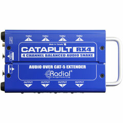 Radial Engineering Catapult RX4 Cat 5Snake for Audio/AES Routing (Receiver)