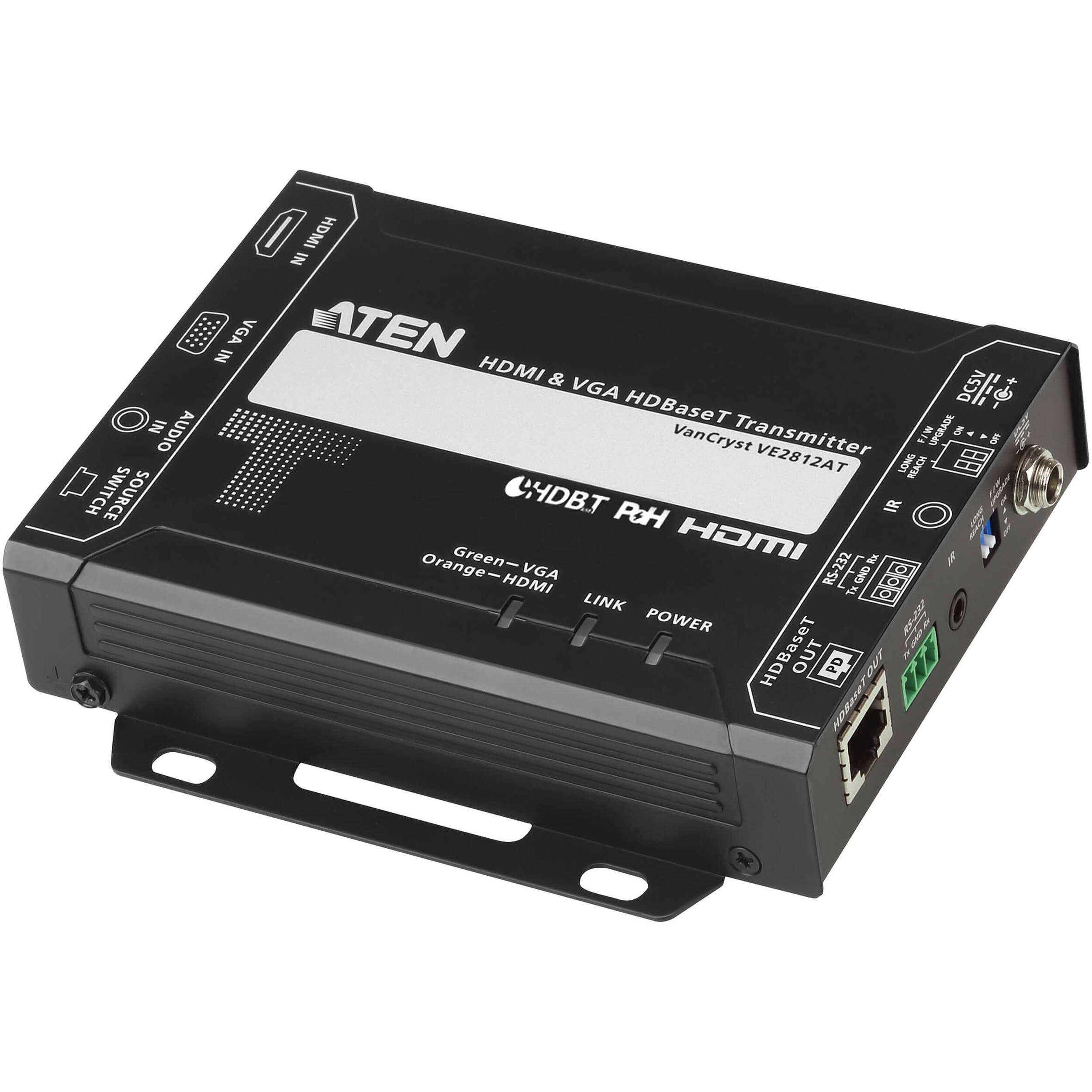 ATEN HDMI & VGA/Audio HDBaseT Transmitter with POH