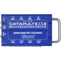 Radial Engineering Catapult TX4M 4-Channel for Microphone Signal Routing over Cat5/6 (Transmitter)