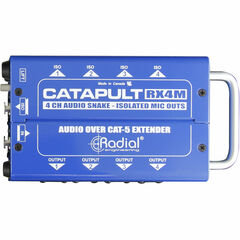 Radial Engineering Catapult RX4M Cat5 Snake for Mic-Level Routing (Receiver)
