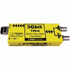 Lynx Technik AG yellobrik OTX 1812 3Gb SDI to Fiber Optic Transmitter (LC, Multi-Mode)