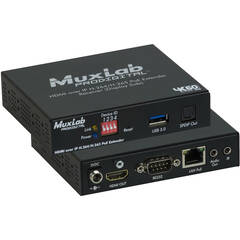 MuxLab HDMI over IP H.264/H.265 PoE Receiver