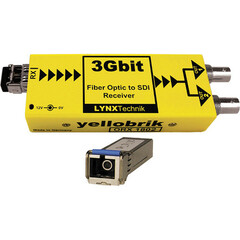 Lynx Technik AG yellobrik 3Gbit Fiber Optic to SDI Receiver (Single Mode SC Connection)