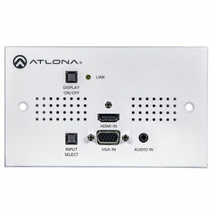 Atlona HDMI / VGA to HDBaseT Transmitter Wall Plate (UK)