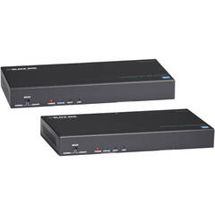 Black Box Video Extender - DisplayPort, RS-232, Audio, USB 2.0, 4K