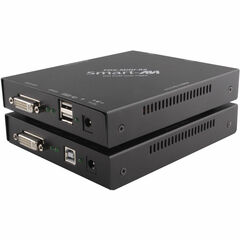 Smart-AVI FDX-Mini KVM DVI-D Fiber Extender (1400')