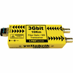 Lynx Technik AG yellobrik OTR 1810 3Gbit Single-Mode Fiber Optic/SDI Transceiver
