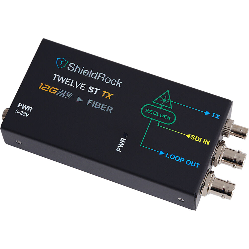ShieldRock 12G-SDI Optical Extender, Transmitter
