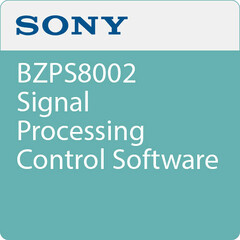 Sony BZPS8002 Signal Processing Control Software