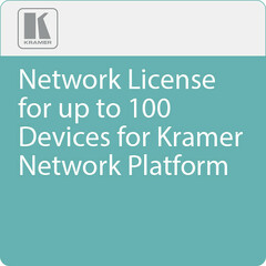 Kramer Network License for up to 100 Devices for Kramer Network Platform