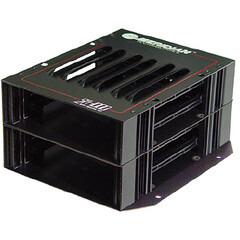 Meridian Technologies SR-1450/S Universal Standalone 4-Slot Subrack Frame with Power Supply