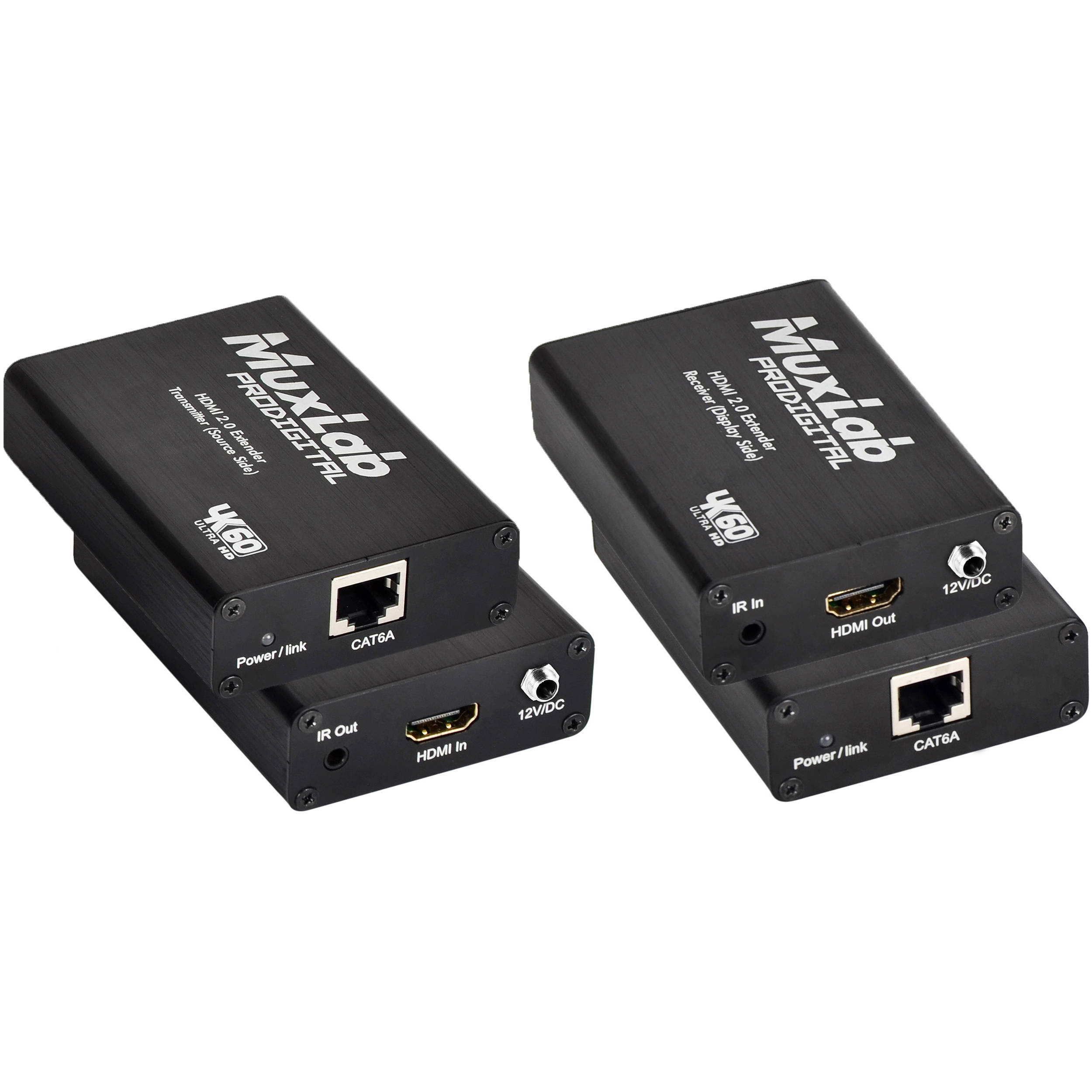 MuxLab HDMI 2.0 4K/60 4:4:4 Extender Kit