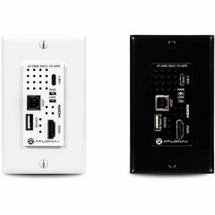 Atlona HDBaseT Wall Plate Transmitter for HDMI and USB Type-C with USB Hub