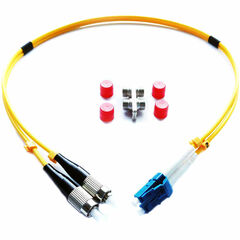 Lynx Technik AG LC/FC Dup LC to FC Duplex Fiber Adapter Cable Kit (19