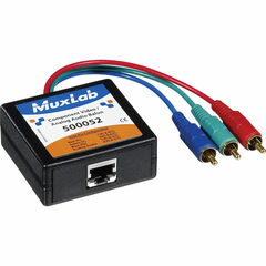 MuxLab Component Video/Analog Audio Balun (Male)