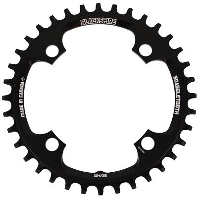 Blackspire Snaggletooth Narrow Wide Chainring 104Mm 2017