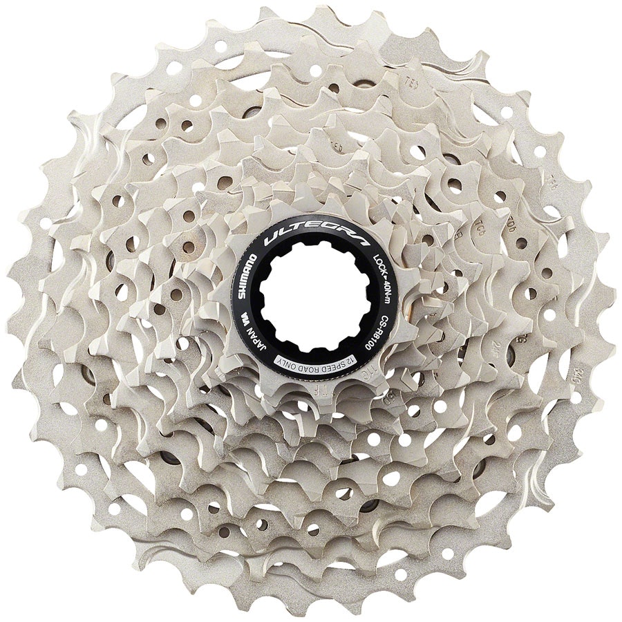 Shimano Ultegra CS-R8100 Casette - 12-Speed, 11-34t, Silver 2022