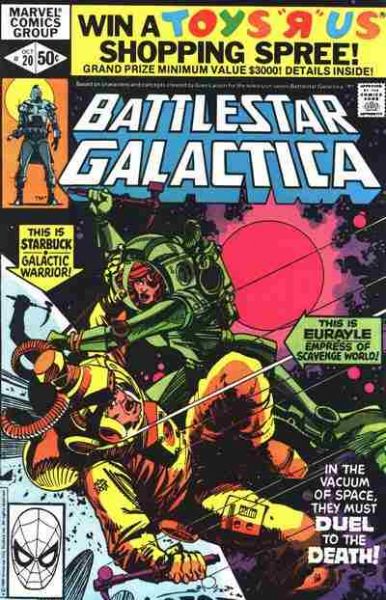 Battlestar Galactica (Marvel Comics) 20 Hell Hath No Fury!