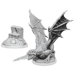 D&D Nolzur's Marvelous Miniatures: W19 White Dragon Wyrmling