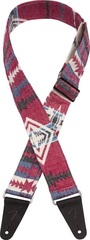 Fender 2-inch Zion Guitar Strap - Red Aztec