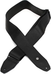 Dunlop BMF15BK Tri-Glide Black Leather Guitar Strap