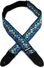 Dunlop JH14 Jimi Hendrix Guitar Strap - Maui Blue Diamond
