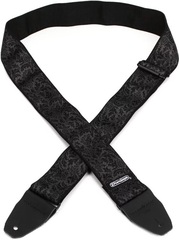 Dunlop D6714 Jacquard Guitar Strap - Black Thistle