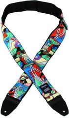 Dunlop ILOVEDUST Jacquard Guitar Straps - Mountains