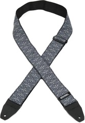 Dunlop D6715 Jacquard Guitar Strap - Fleurs De Skull