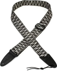 PRS Woven Guitar Strap - Black/Gray