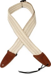PRS Woven Guitar Strap - White/Brown