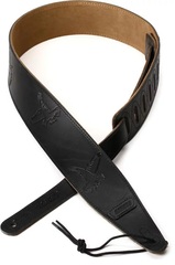 Gretsch Falcon Logo Leather Strap - Black
