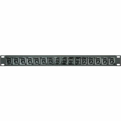 My Custom Shop 16-Port RJ45 Cat5 Feed-Through 1RU Patch Panel
