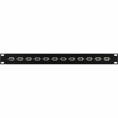 My Custom Shop 12-Point VGA M-M Feedthru 1RU Patch Panel
