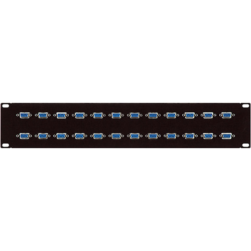 TecNec 12-Point 9-Pin Sub-D Male Patch Bay