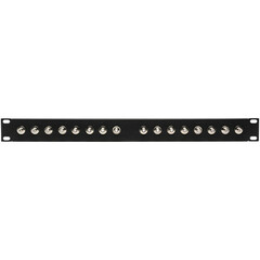 TecNec 32-Point RCA Feed-Thru Panel