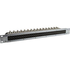 Switchcraft 2x32 4K/8K MidSize Video Patchbay (1RU)
