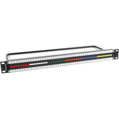 Switchcraft MMVP48K1NT MMVP Series Micro Video Patchbay (1RU, Unterminated)