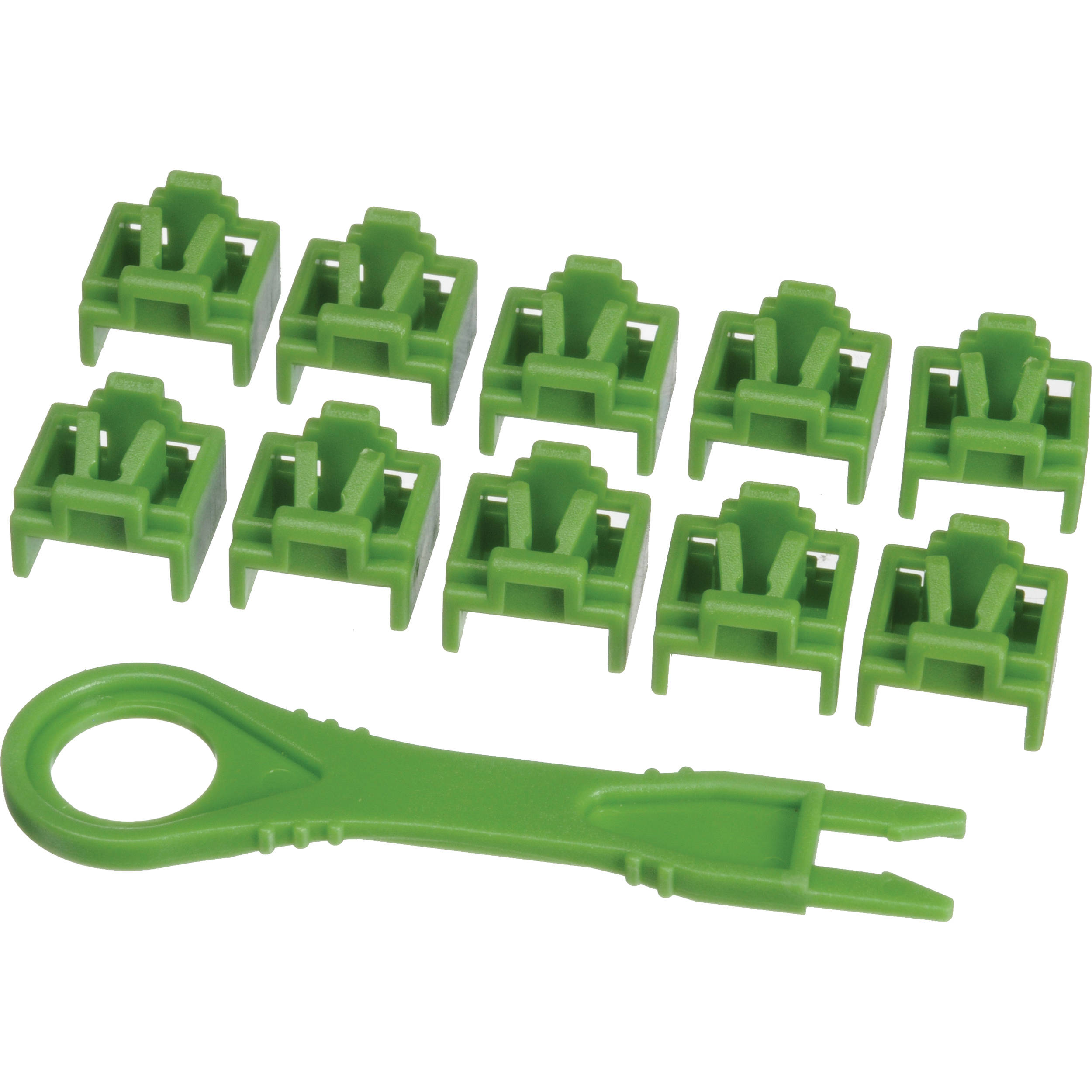 NTW PortBlocker 10-Pack (Green)